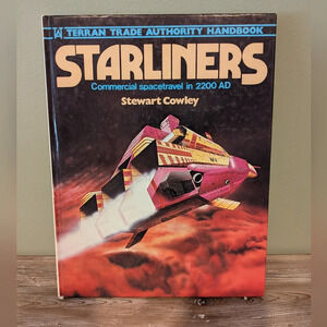 Starliners Commercial Spacetravel in 2200 AD - HC 1980 by Stewart Cowley